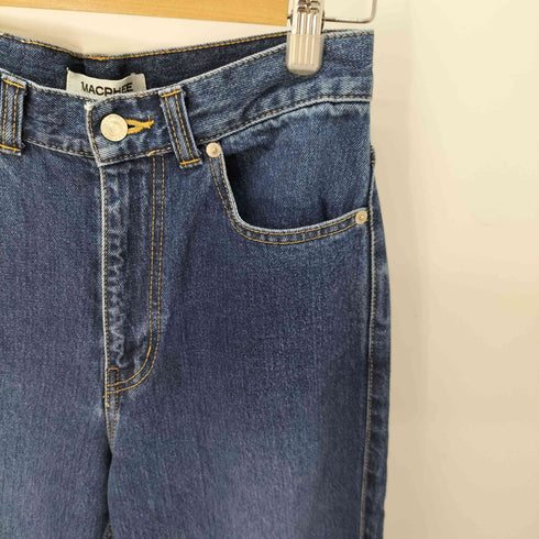 マカフィー MACPHEE デニム ワイドストレートパンツ レディース JPN:36