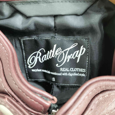 ラトルトラップ RATTLE TRAP シングルライダース ジャケット メンズ JPN:S