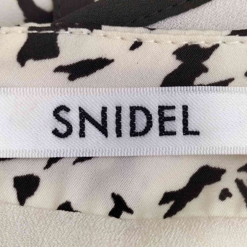 スナイデル snidel ビッグカラープリントワンピース レディース JPN:0