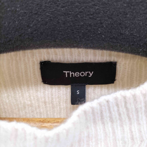セオリー theory WARM CASH / SCULPTED SLV PO カシミヤ混 モックネック レディース import:S