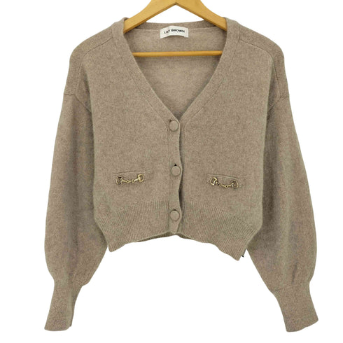 リリーブラウン Lily Brown フォックスビットカーディガン レディース ONE SIZE