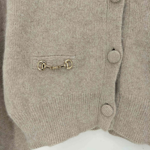 リリーブラウン Lily Brown フォックスビットカーディガン レディース ONE SIZE