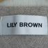 リリーブラウン Lily Brown フォックスビットカーディガン レディース ONE SIZE