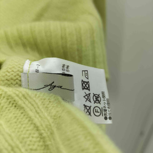 アーガ Aga Aga / ヤマダヤ made in SUWA タートルネックニット カシミヤ混 レディース JPN:9号