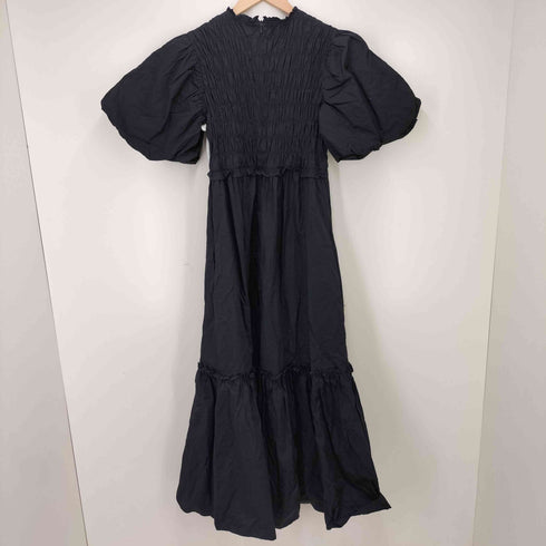 ザラ ZARA シャーリング パフスリーブ ワンピース レディース JPN:XS