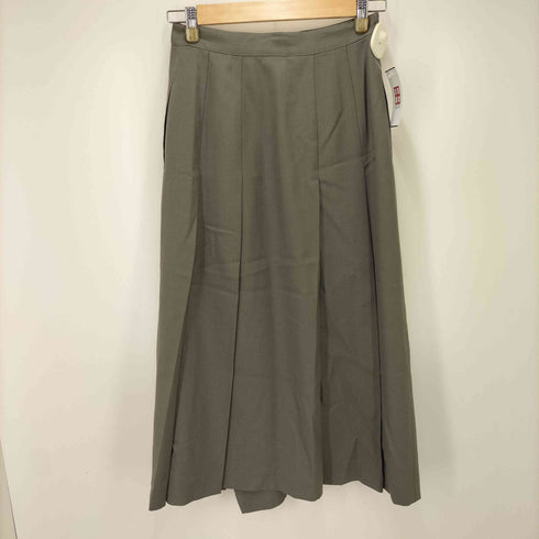 ワイズビス Ys bis サイド比翼ボタン プリーツ フレアスカート archive レディース