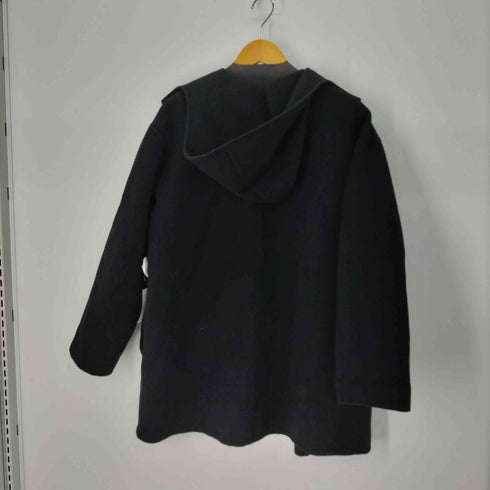 ダナキャランニューヨーク DKNY ウールアンゴラ フード コート レディース P/S
