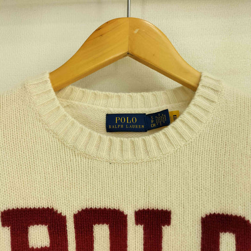 ポロラルフローレン POLO RALPH LAUREN LOGO&CREST クルーネックニット レディース import:S