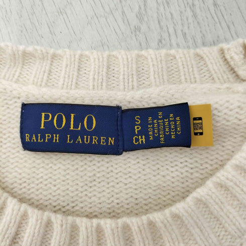 ポロラルフローレン POLO RALPH LAUREN LOGO&CREST クルーネックニット レディース import:S