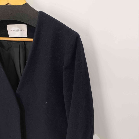 ユナイテッドアローズ UNITED ARROWS UWSC Vノーカラーコート レディース JPN:40