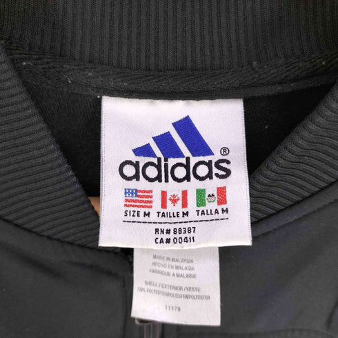 アディダス adidas 90s スリーライン バックロゴ ジップアップ トラックジャケット メンズ JPN:M