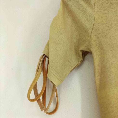 マウジー moussy OMBRE SHEER SHRRING トップス レディース FREE