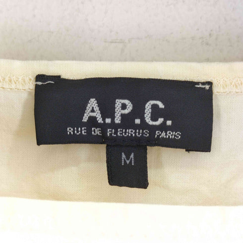 アーペーセー A.P.C. 90-00S フランス製総柄ノースリーブトップス レディース import:M