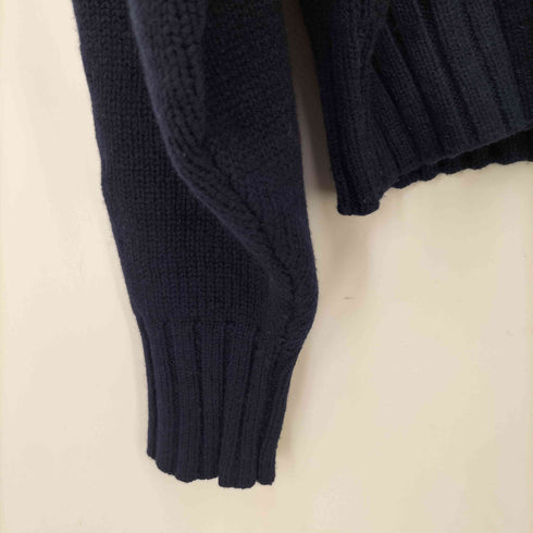 マカフィー MACPHEE 24AW ラムカシミヤ クルーネックプルオーバー レディース JPN:S