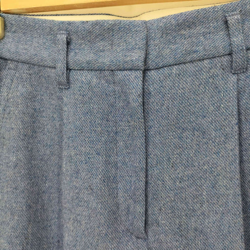 ボールジー BALLSEY 23AW メランジカルゼ タックワイドパンツ レディース 32