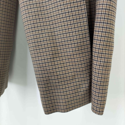 マカフィー MACPHEE 24AW ウールナチュラルストレッチ タックワイドパンツ レディース 32