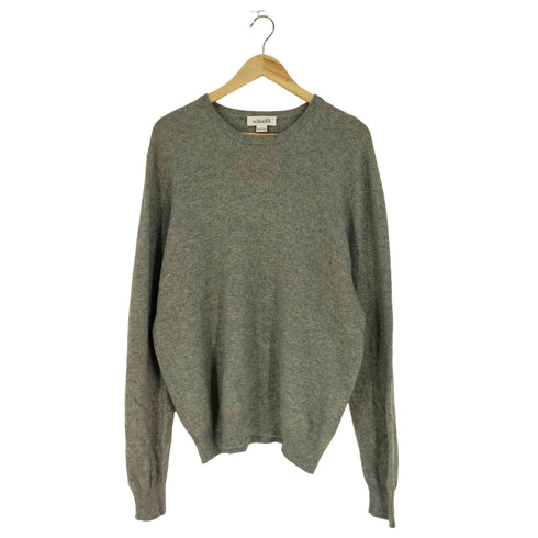 williams カシミヤ100 クルーネックニット メンズ import:L