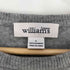 williams カシミヤ100 クルーネックニット メンズ import:L