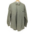 パパス papas チェック柄 ロングスリーブワークシャツ メンズ JPN:M