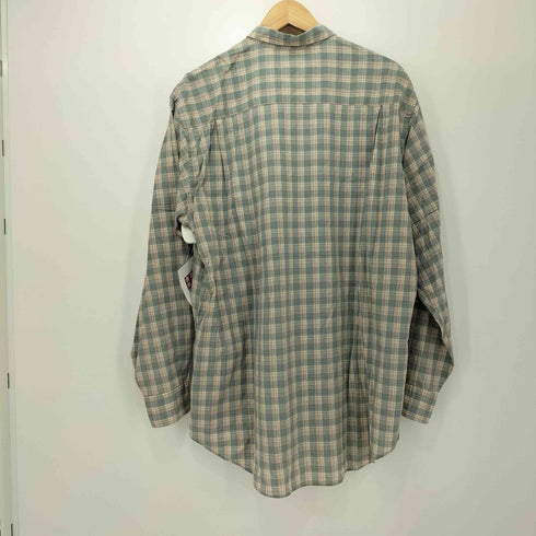 パパス papas チェック柄 ロングスリーブワークシャツ メンズ JPN:M