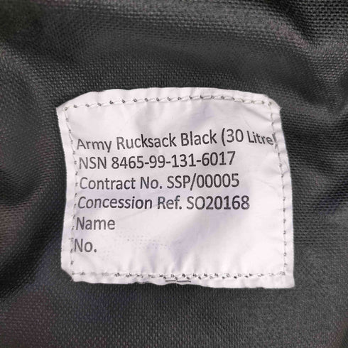 ブリティッシュアーミー BRITISH ARMY イギリス軍 NATO FIELD BACK PACK バックパック メンズ 30L