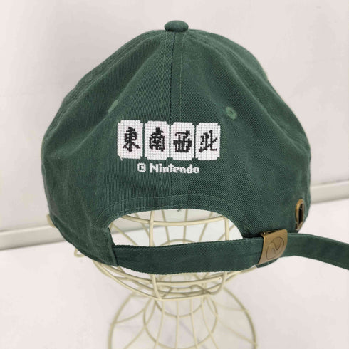 ニューハッタン NEWHATTAN THE KING OF GAMES 麻雀 東西南北 刺繍 6パネル キャップ メンズ ONE SIZE