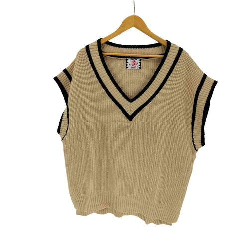 サノバチーズ SON OF THE CHEESE Line Vest メンズ JPN:L