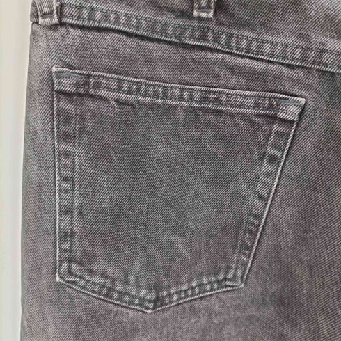 ラングラー Wrangler RELAXED FIT ブラックデニムパンツ メンズ 36×30