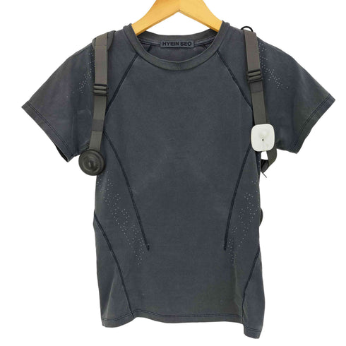 ヘインソ hyein seo DYED T-SHIRT W BACKSTRAP レディース 1