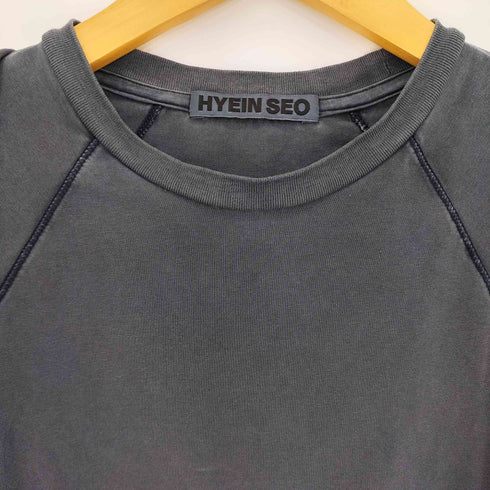 ヘインソ hyein seo DYED T-SHIRT W BACKSTRAP レディース 1