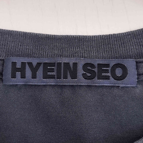 ヘインソ hyein seo DYED T-SHIRT W BACKSTRAP レディース 1