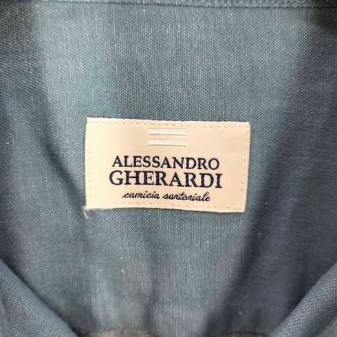 ビームスエフ BEAMS F ALESSANDRO GHERARD 別注サファリシャツ メンズ import:L