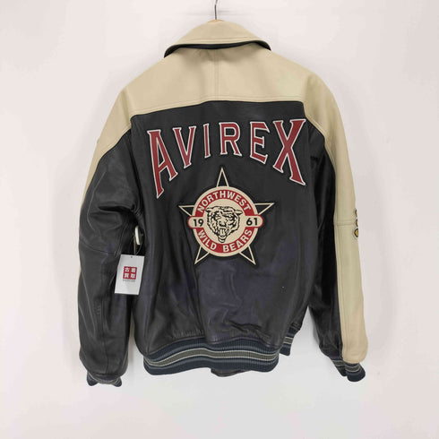 アヴィレックス AVIREX スタジアム ジャケット ワイルド ベアーズ STADIUM JACKET WILD BEARS メンズ JPN:L