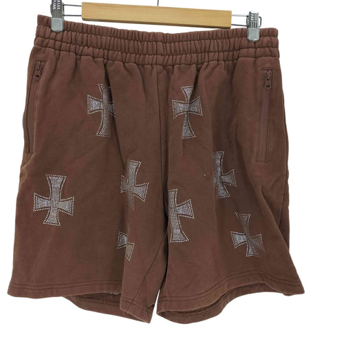 アンノウン UNKNOWN CROSS RHINESTONE SHORTS メンズ JPN:XL