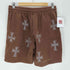アンノウン UNKNOWN CROSS RHINESTONE SHORTS メンズ JPN:XL