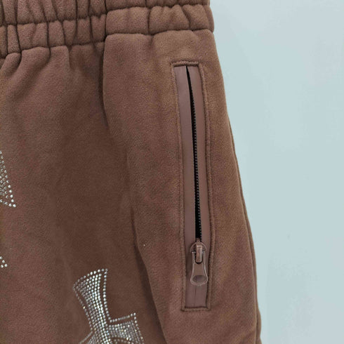 アンノウン UNKNOWN CROSS RHINESTONE SHORTS メンズ JPN:XL