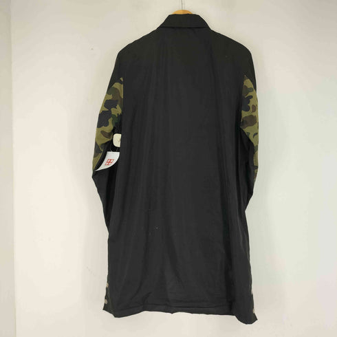 アベイシングエイプ A BATHING APE ロング丈 ナイロン コーチジャケット メンズ JPN:L