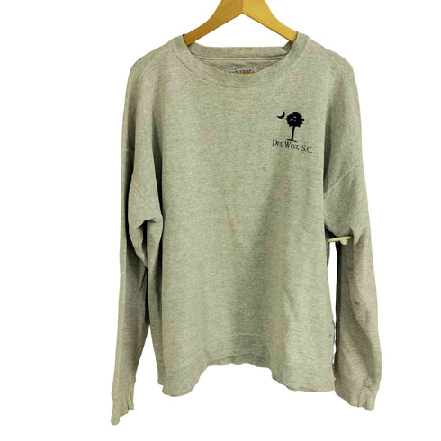 SANTEE HVYWT 90S プリント スウェット トレーナー メンズ 2XL