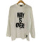 FOURTHITY WAY IS OVER プリントクルーネックTシャツ メンズ JPN:2