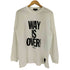 FOURTHITY WAY IS OVER プリントクルーネックTシャツ メンズ JPN:2