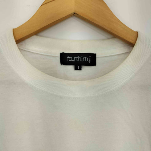 FOURTHITY WAY IS OVER プリントクルーネックTシャツ メンズ JPN:2