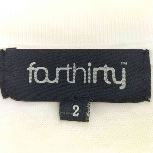 FOURTHITY WAY IS OVER プリントクルーネックTシャツ メンズ JPN:2