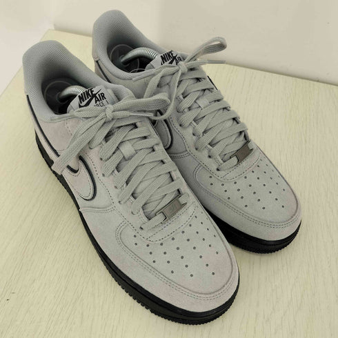 ナイキ NIKE Air Force 1 '07 LV8 Men's LT SMOKE GREY/LT SMOKE GREY-BLACK エアフォース 1 ‘07 LV8 モークグレー スウェード メンズ JPN:27