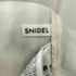 スナイデル snidel Sustainaオーガンシースルーブラウス レディース one