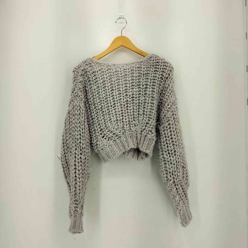 スナイデル snidel 2WAYロービングショートニットトップス レディース one