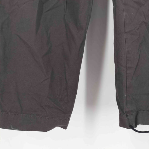 キョウジマルヤマ KYOJI MARUYAMA レザーパッチ ドローコード カーゴパンツ メンズ JPN:3