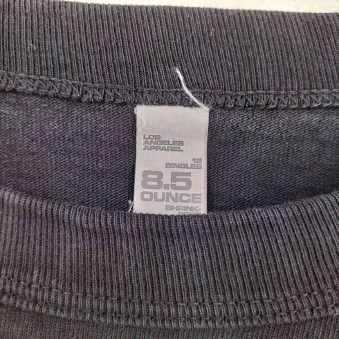 ロサンゼルスアパレル Los Angeles Apparel 8.5OZ GARMENT DYE CREW NECK T-SHIRT 8.5オンス ガーメントダイ クルーネック Tシャツ メンズ 2XL