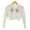 ブラックアイパッチ Black Eye Patch DRAGONS CROPPED L/S TEE ドラゴンプリント クロップド 長袖 Tシャツ レディース JPN:S
