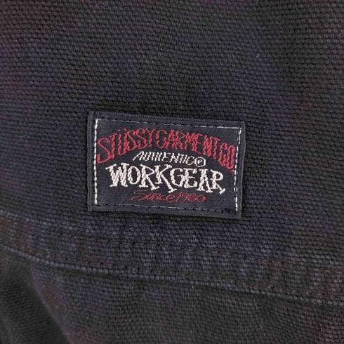 ステューシー Stussy WORK JACKET UNLINED CANVAS キャンバス ワークジャケット メンズ import:M