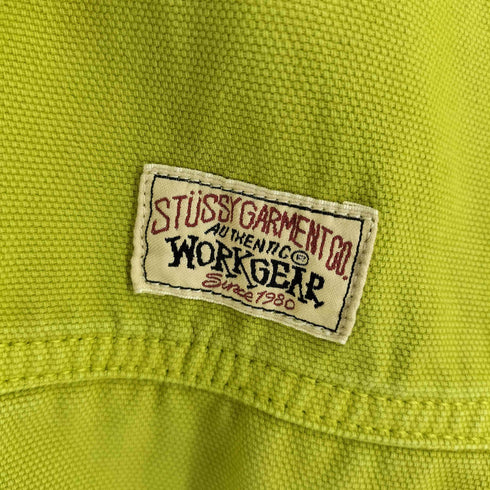 ステューシー Stussy WORK JACKET UNLINED CANVAS キャンバス ワークジャケット メンズ import:M